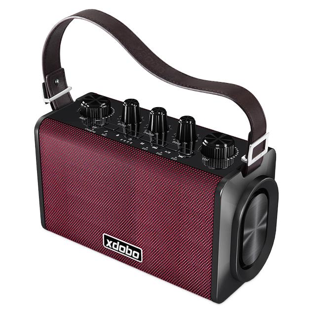 X9 60W Altoparlante portatile per karaoke all'aperto Bluetooth IPX5 Subwoofer impermeabile Sistema audio Colonna bassi TF/USB_voghion.com